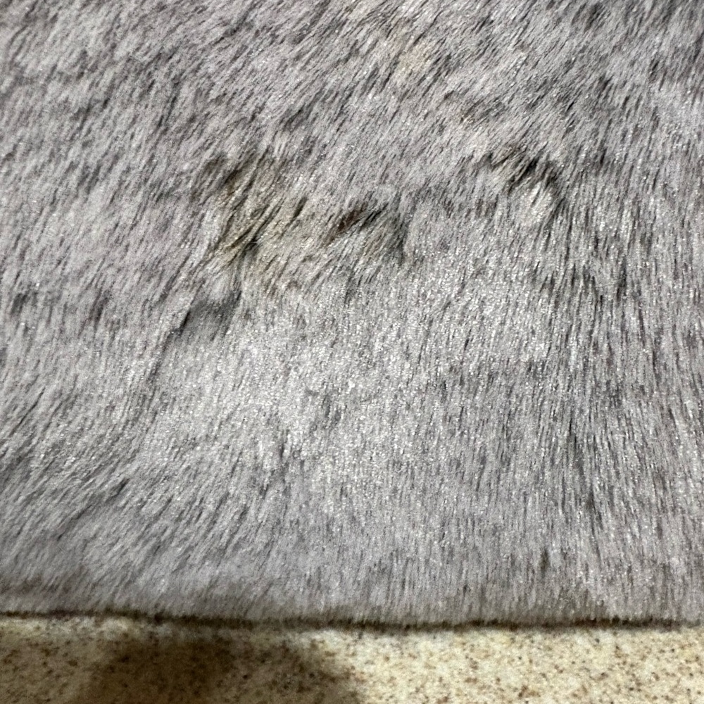 Kate Spade Gray Shoulder Bag/crossbody with Plush Texture - Picture 2 of 14